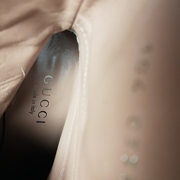 Gucci Stivaletto Pelle Calf Height Bootie Sz 8 - Picture 8 of 8
